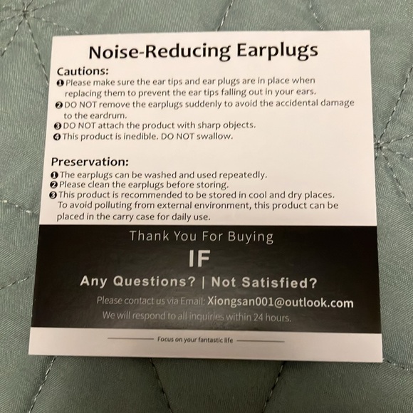 Away From Noise (High-frequency blocking earplugs) - Picture 8 of 8